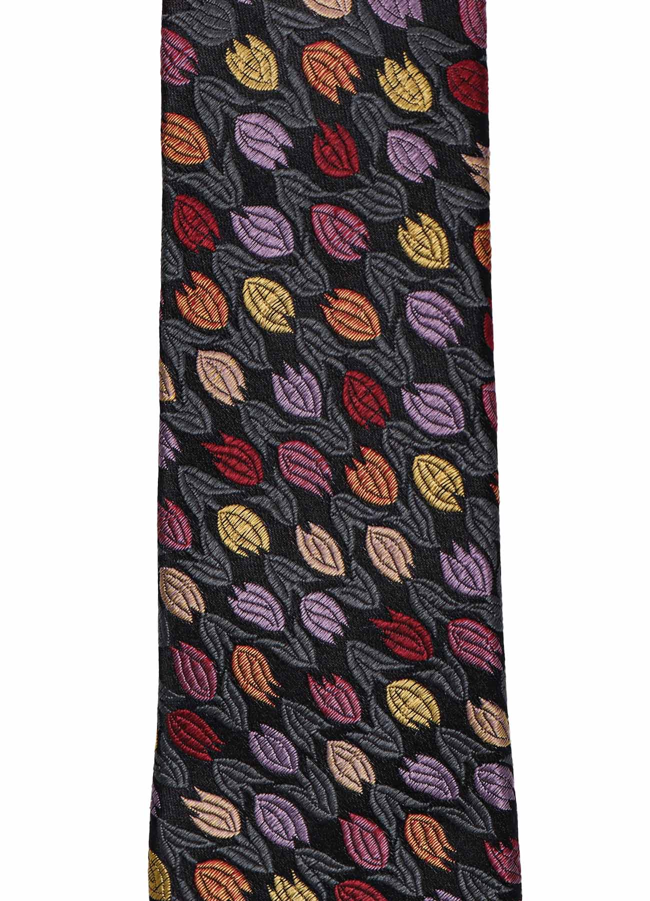 FLOWER PATTERN JQ DERBY TIE A