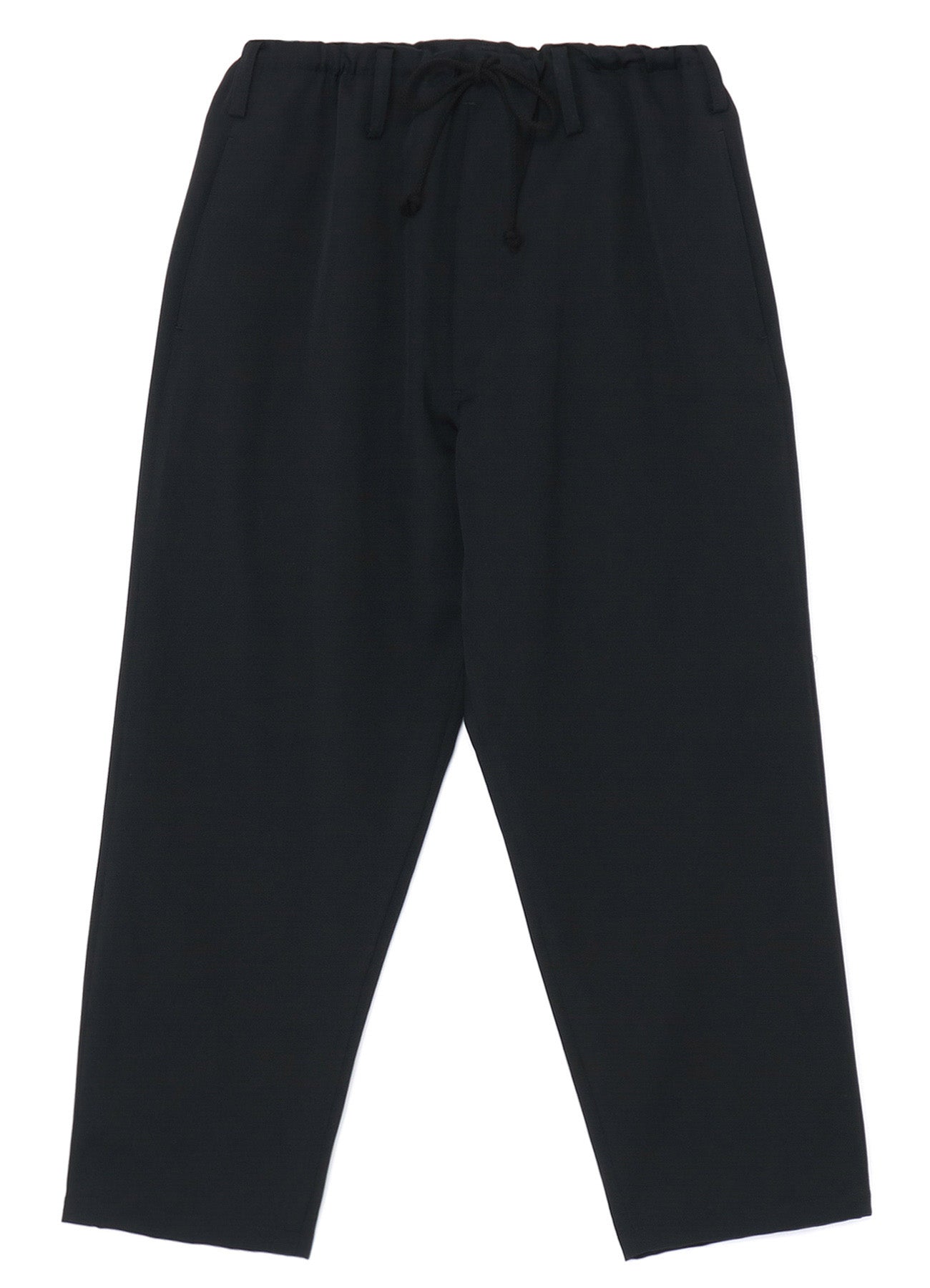 WOOL GABARDINE CLASSIC DRAWSTRING PANTS