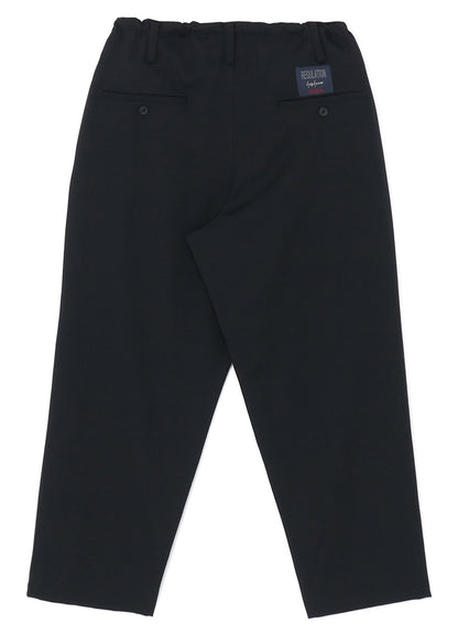 WOOL GABARDINE CLASSIC DRAWSTRING PANTS