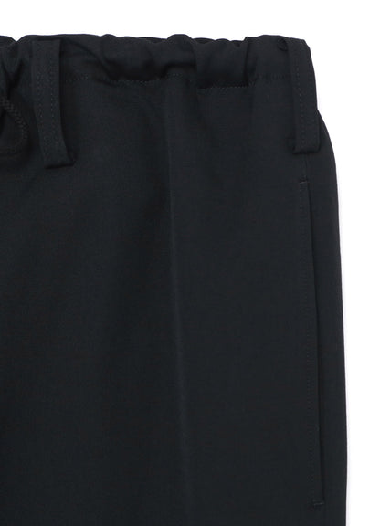 WOOL GABARDINE CLASSIC DRAWSTRING PANTS