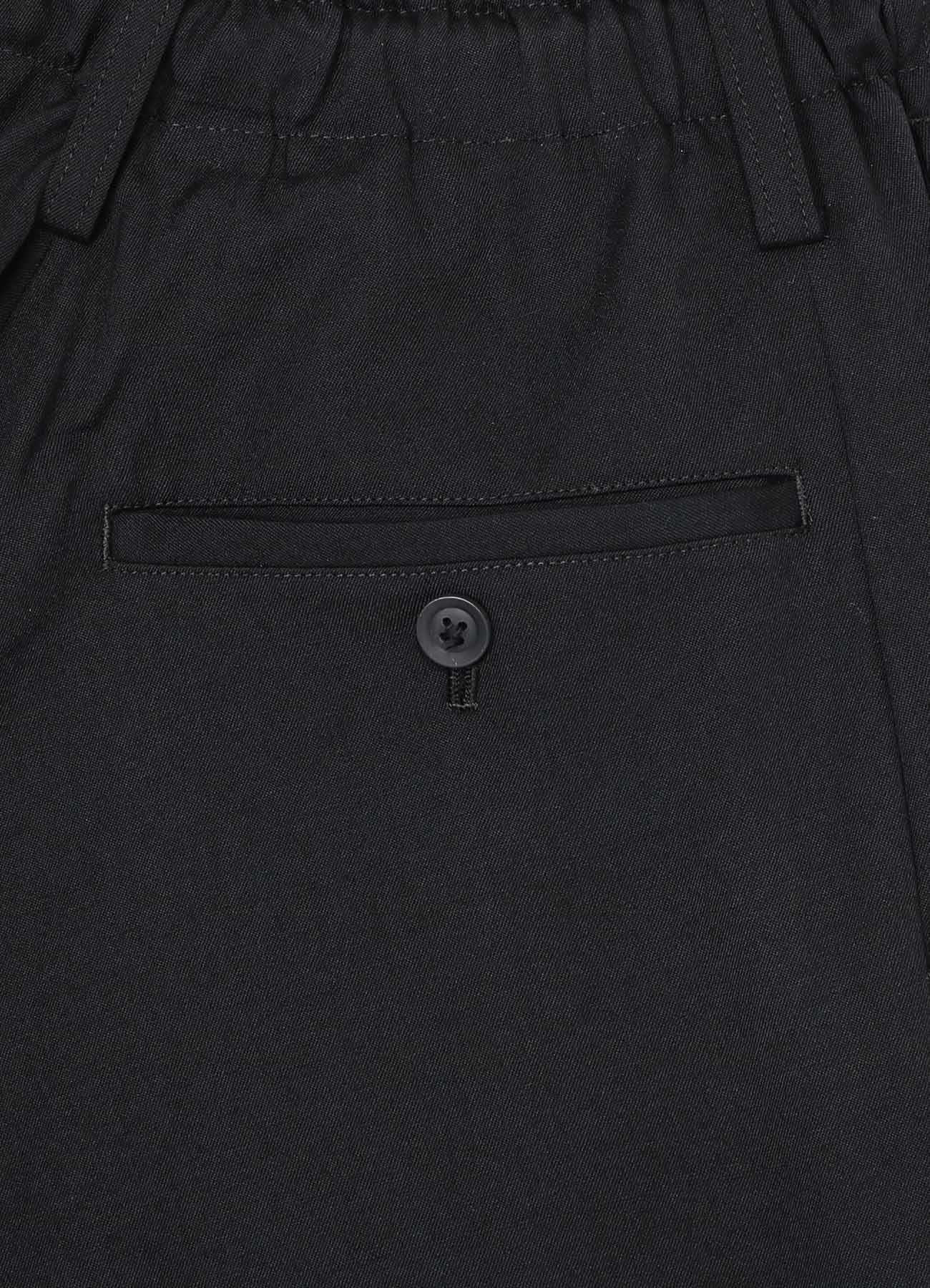 WOOL GABARDINE STANDARD CROW PANTS