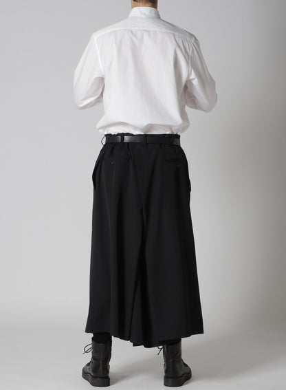 WOOL GABARDINE STANDARD HAKAMA PANTS