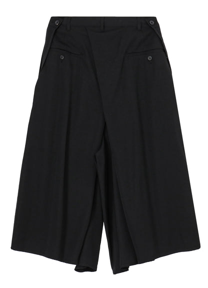 WOOL GABARDINE STANDARD HAKAMA PANTS