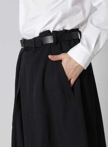 WOOL GABARDINE STANDARD HAKAMA PANTS