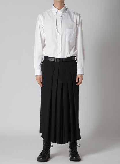 WOOL GABARDINE STANDARD HAKAMA PANTS