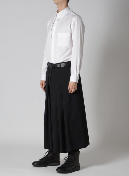 WOOL GABARDINE STANDARD HAKAMA PANTS