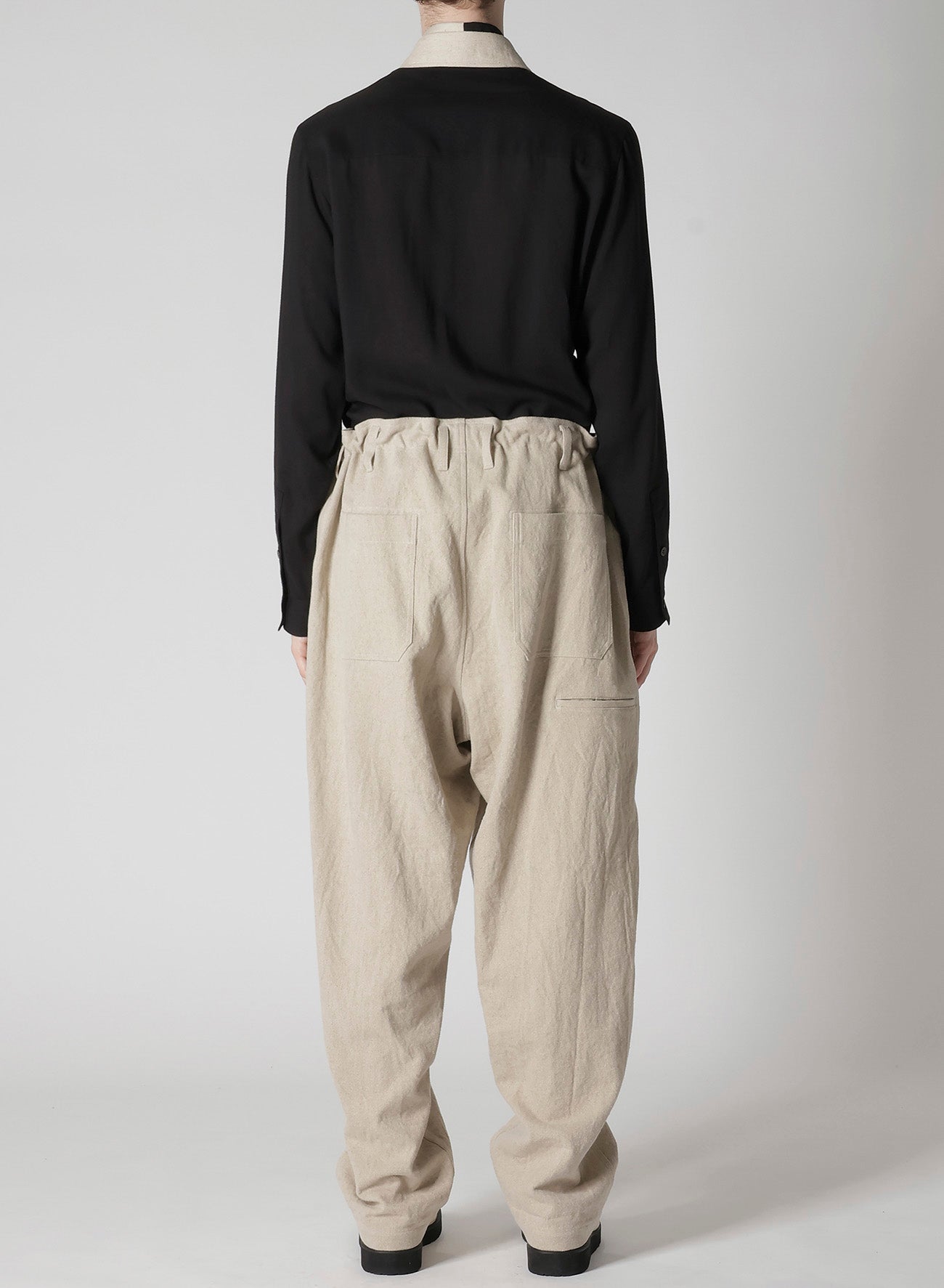 【Launching 10:00(JST) October 16】COTTON LINEN GABARDINE 3 STITCHES WORK PANTS