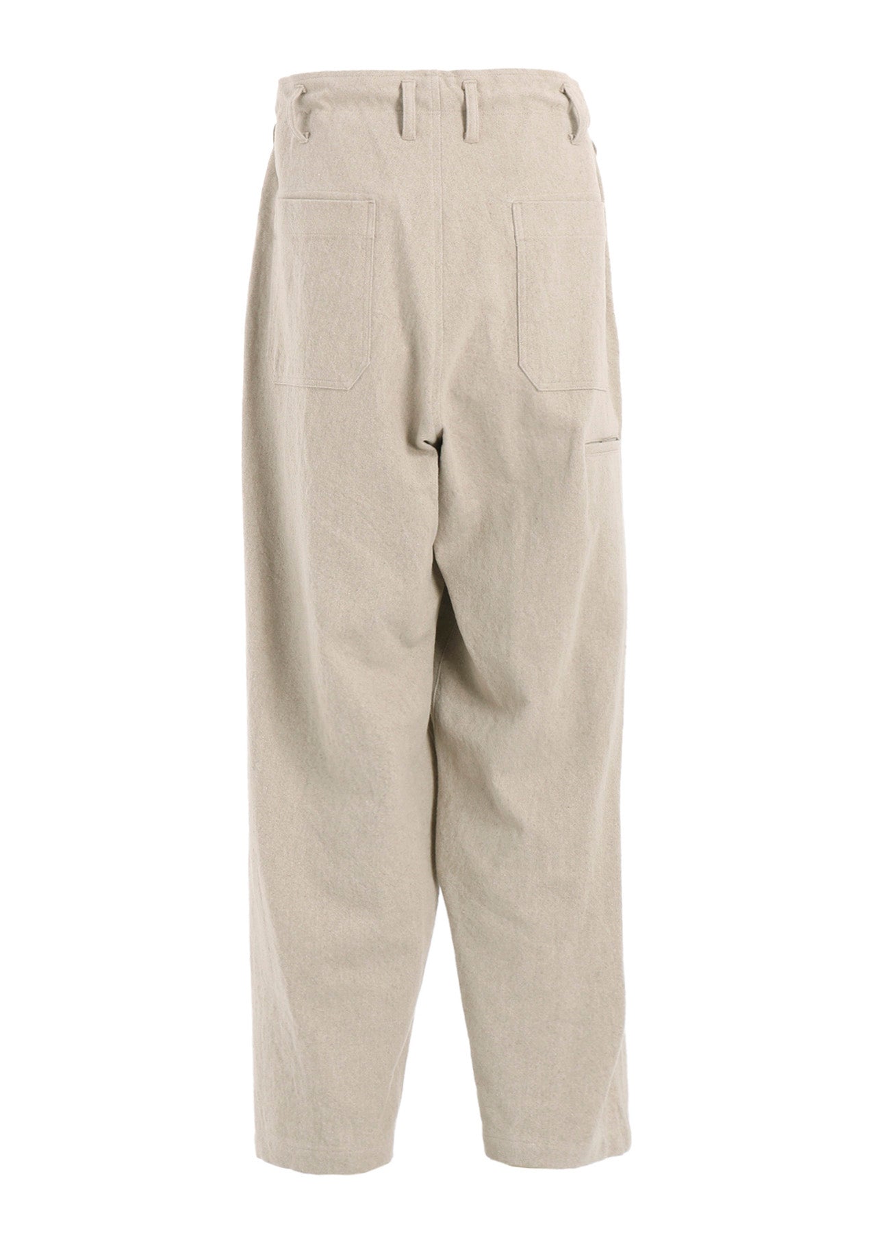 【Launching 10:00(JST) October 16】COTTON LINEN GABARDINE 3 STITCHES WORK PANTS