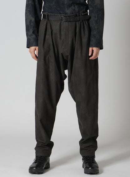 DUNGAREE JQ BLACK SLIM SAROUEL PANTS