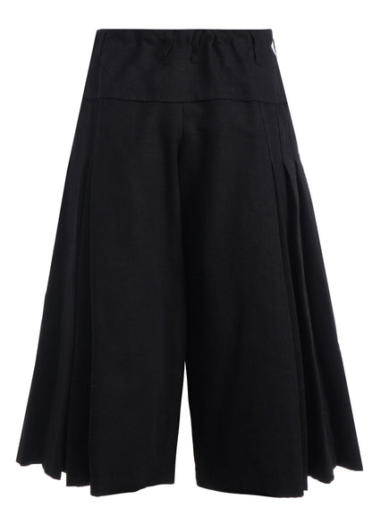 C/F/W OX PLEATS HALF PANTS