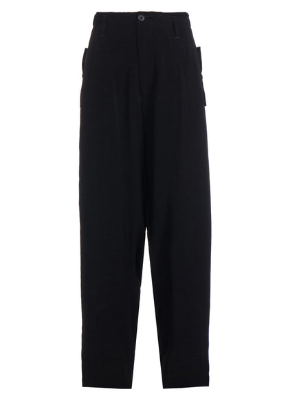 TA TUXEDO FLAP SIDE TUCK PANTS