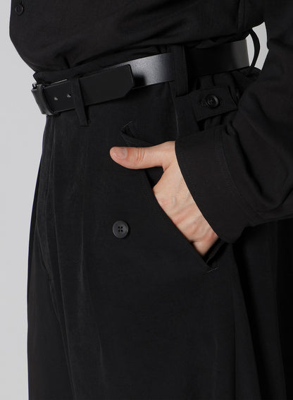 TA TUXEDO BACK BELT PANTS