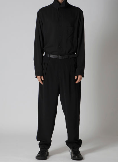 TA TUXEDO BACK BELT PANTS