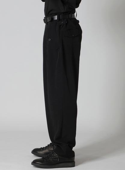 TA TUXEDO BACK BELT PANTS