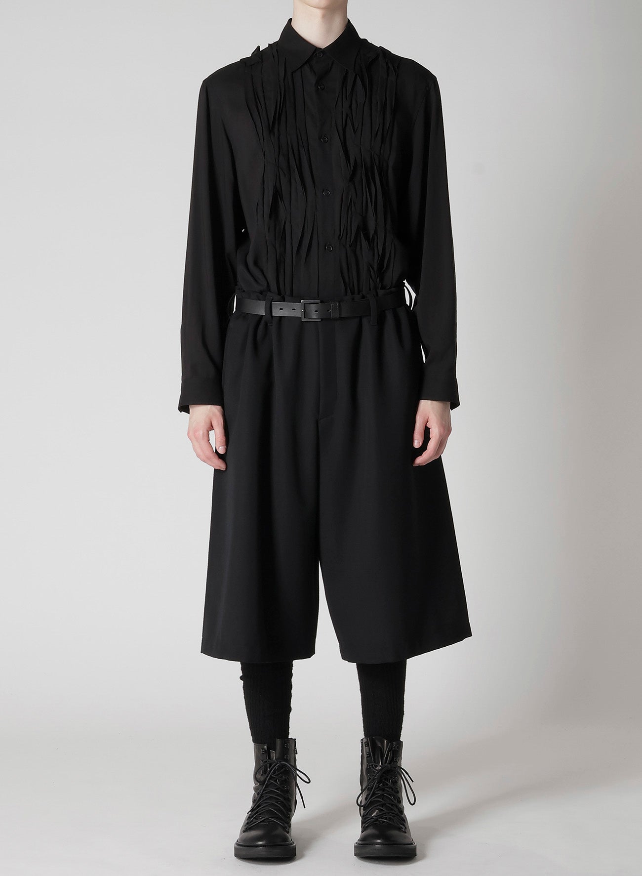 【Launching 10:00(JST) October 16】ARMY GABARDINE PLEATS HALF PANTS