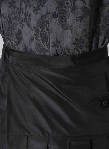 S/Pe TAFFETA PLEATS SKIRT