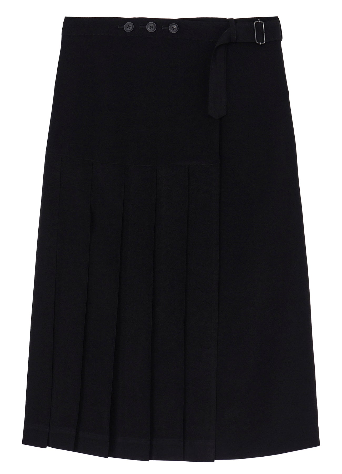 TA TUXEDO PLEATS SKIRT