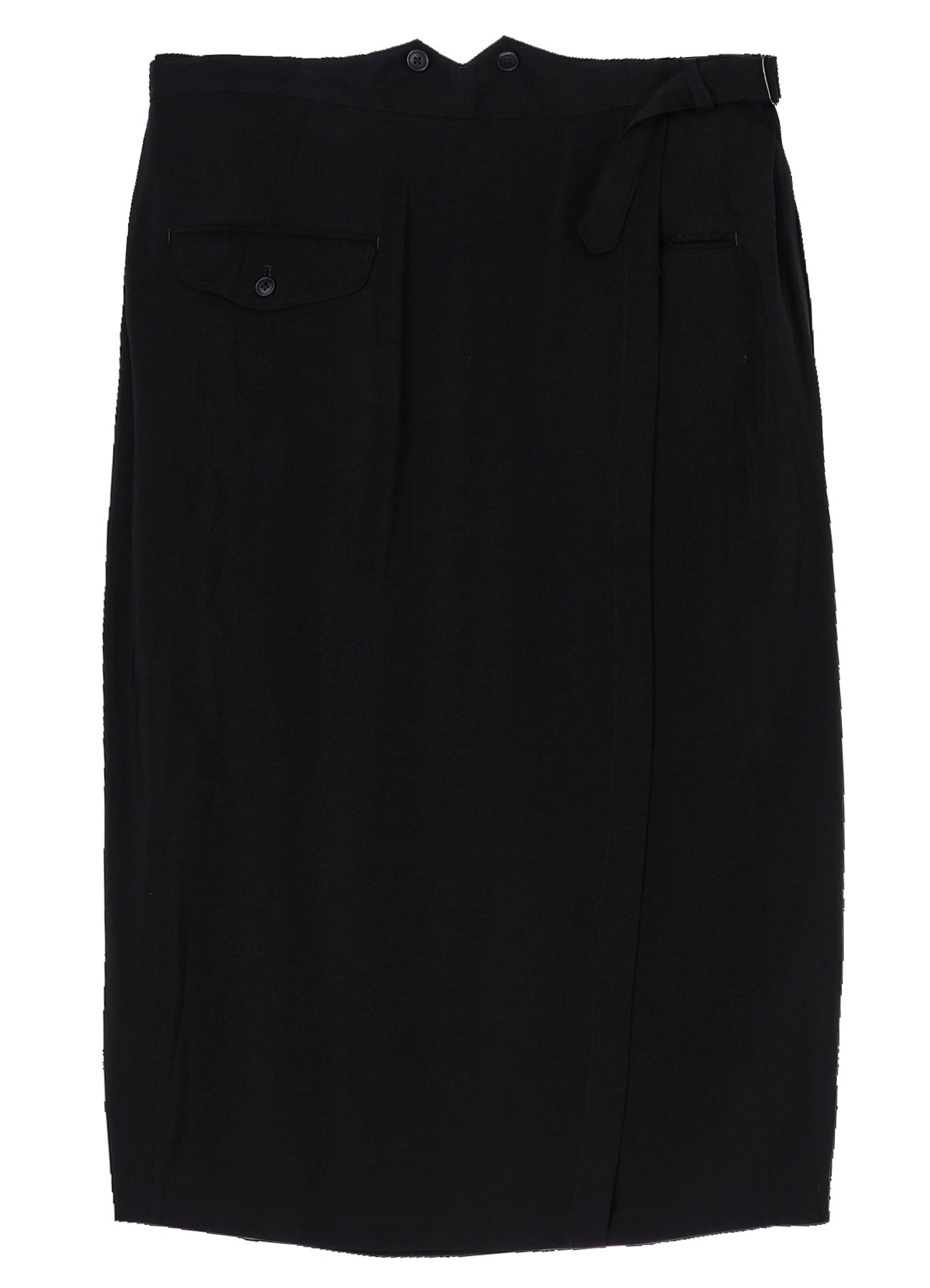 Cu/Ry/S GABARDINE PEG TOP SKIRT – THE SHOP YOHJI YAMAMOTO