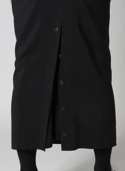 Cu/Ry/S GABARDINE YORK PANEL SKIRT