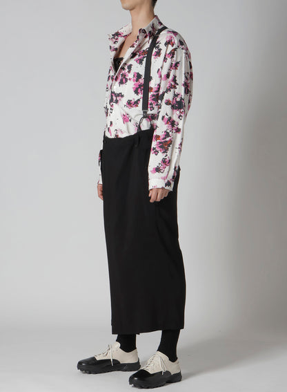 Cu/Ry/S GABARDINE YORK PANEL SKIRT