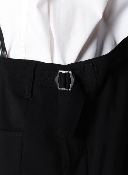 Cu/Ry/S GABARDINE RIGHT SIDE VENTS SKIRT