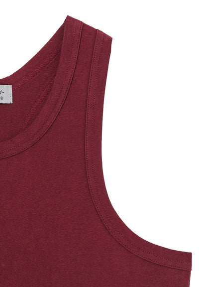 30/- COTTON SINGLE JERSEY X TANK TOP