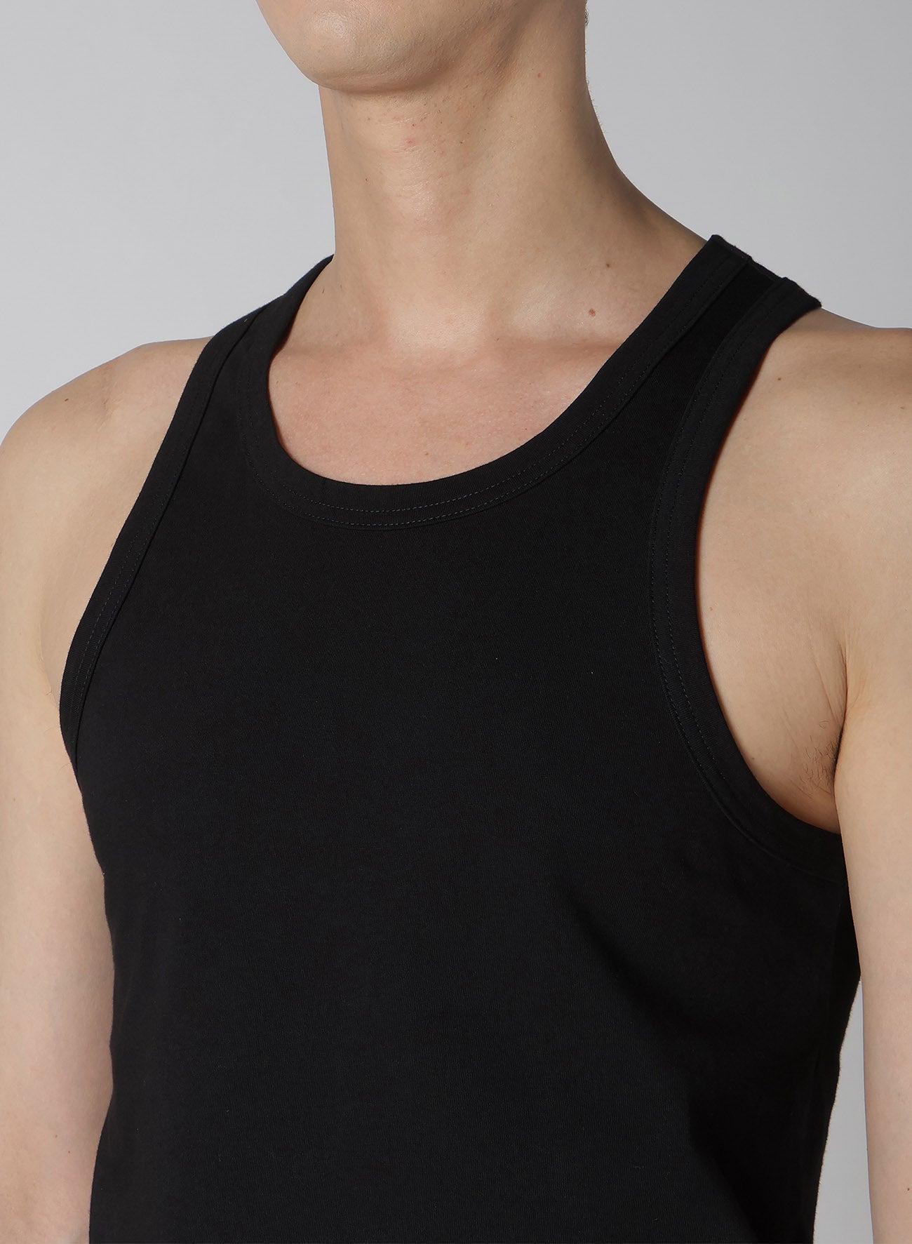 30/- COTTON SINGLE JERSEY X TANK TOP