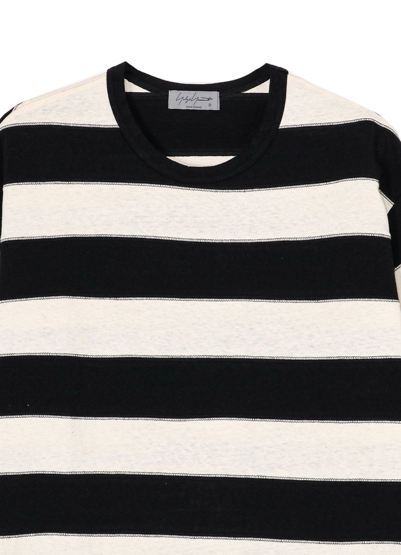 19/1 PLAIN STITCH STRIPE SHORT SLEEVE