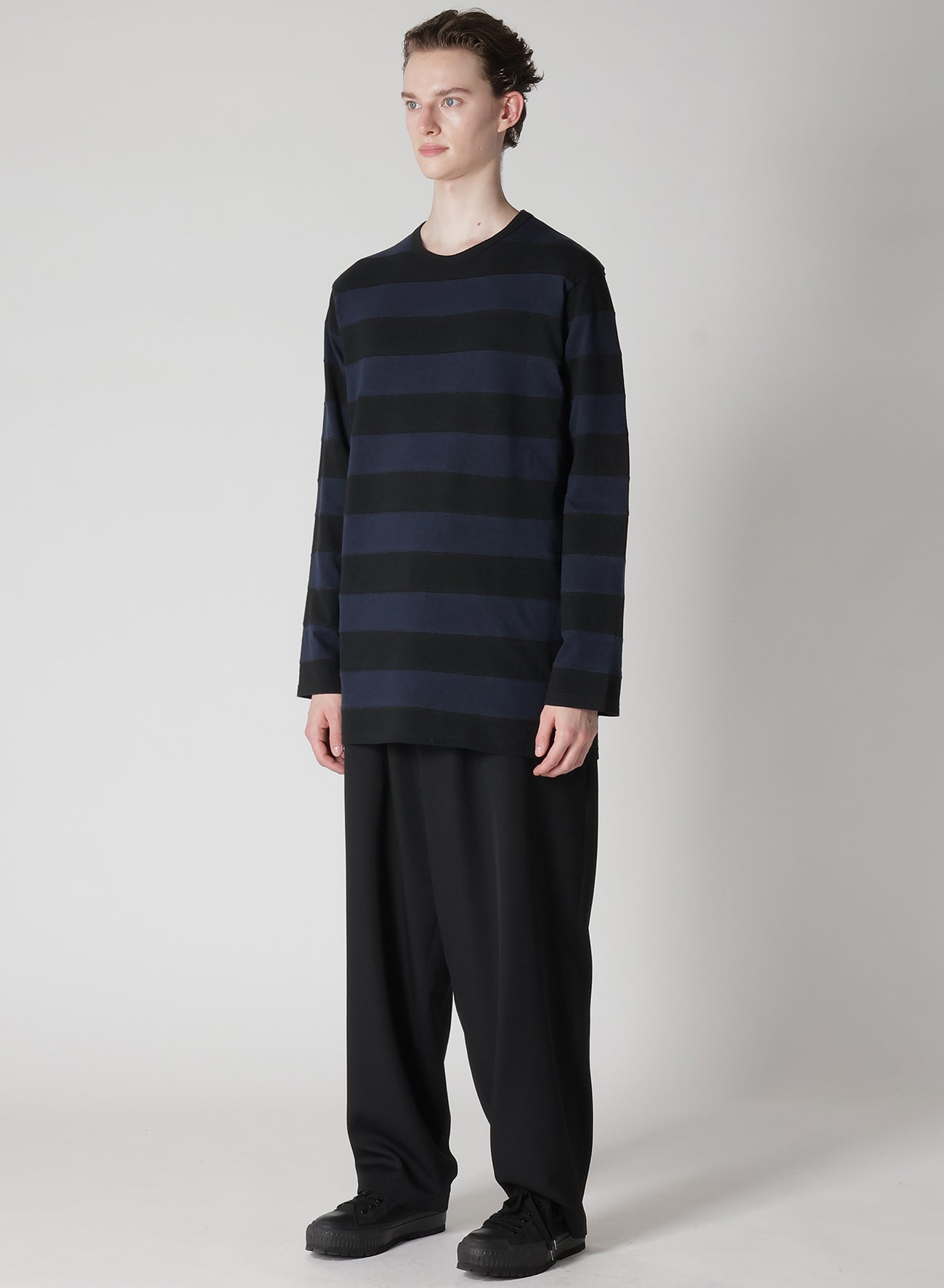 19/1 PLAIN STITCH STRIPE LONG SLEEVE