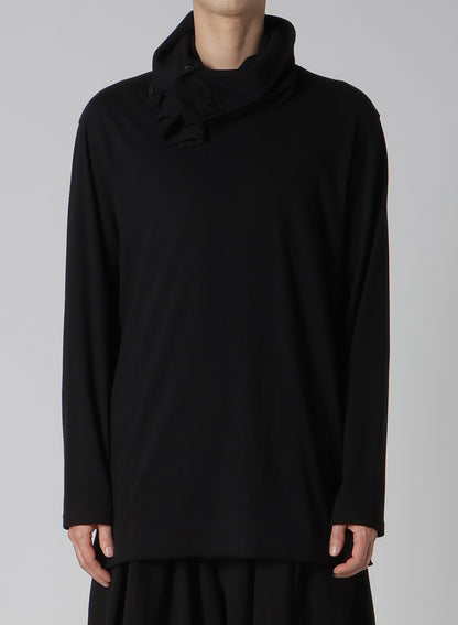 JERSEY TURTLE NECK LONG SLEEVE