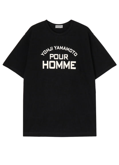 POUR HOMME PRINT HALF SLEEVE T