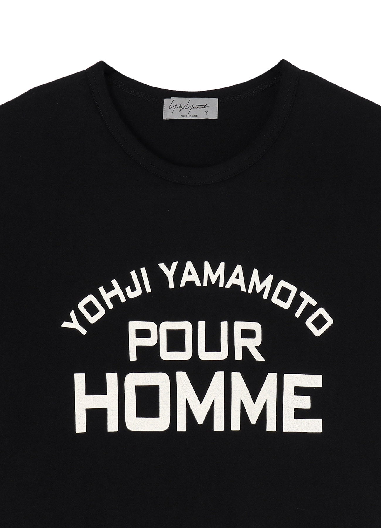 POUR HOMME PRINT HALF SLEEVE T