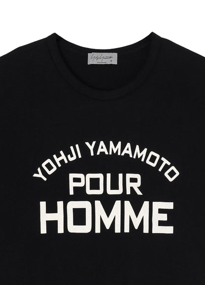 POUR HOMME PRINT HALF SLEEVE T