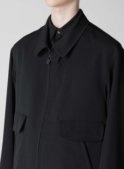 WOOL GABARDINE STANDARD BLOUSON