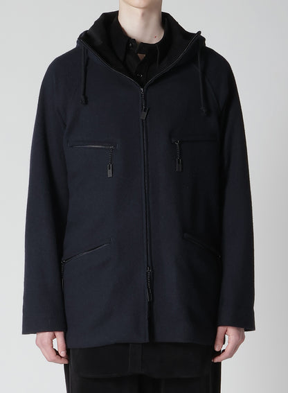 HOODED YORK SLEEVE BLOUSON