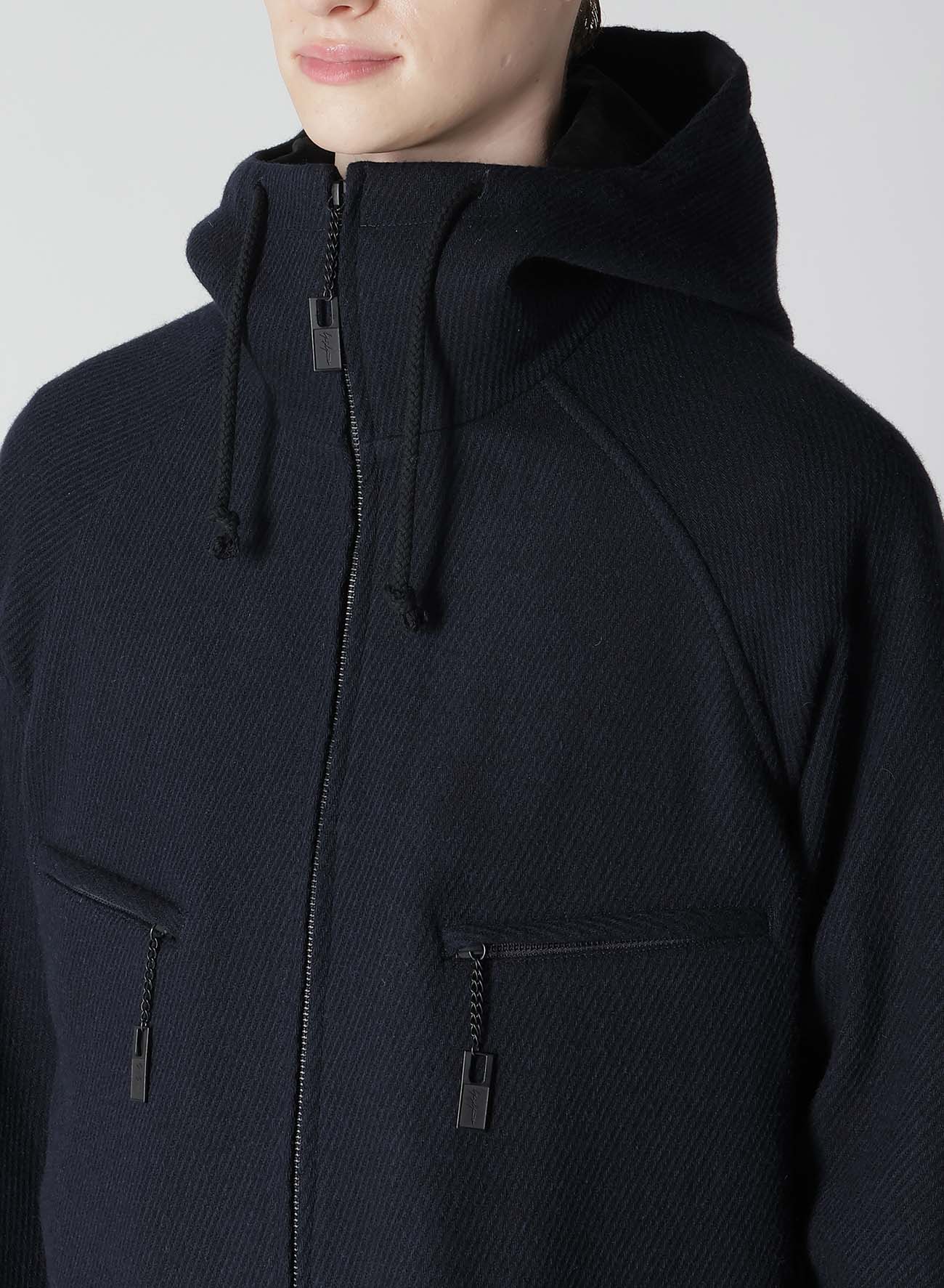 HOODED YORK SLEEVE BLOUSON