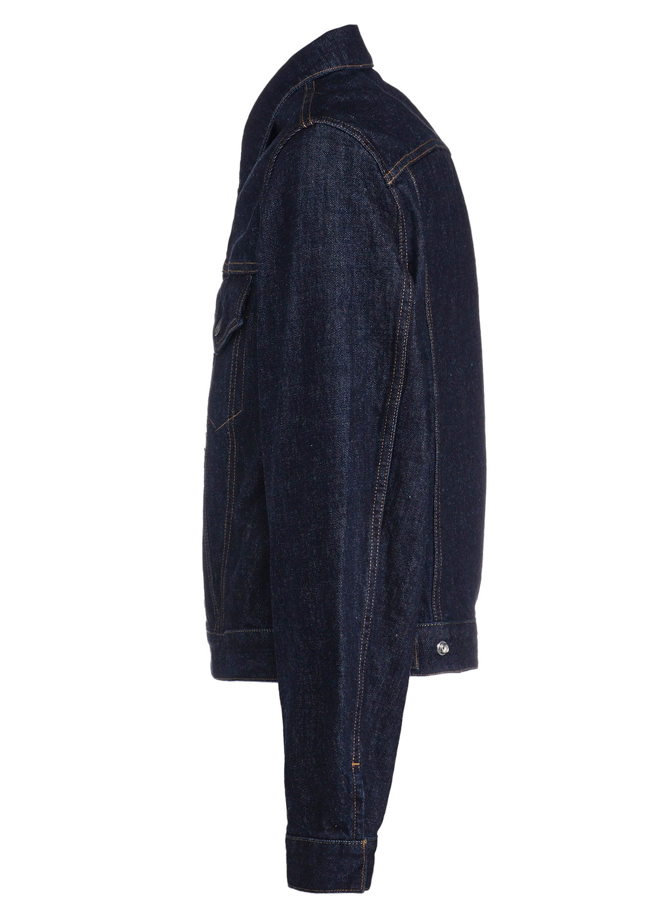 SP 14OZ DENIM BUTTON-DOWN JACKET – THE SHOP YOHJI YAMAMOTO