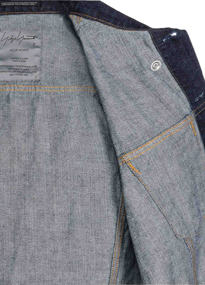 SP 14OZ DENIM BUTTON-DOWN JACKET