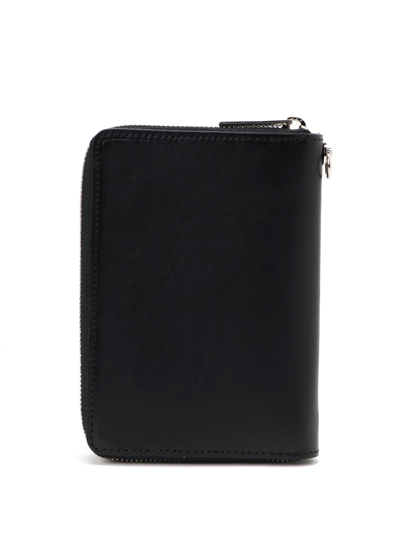 OIL COW LEATHER ZIPPER CARD CASE