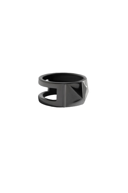 【1/11 10:00(JTS) Release】SV925/BKRUTH BUMPY RING/BLACK