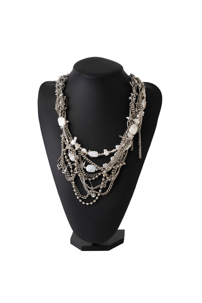 【1/11 10:00(JTS) Release】BR/PEA/SILVERVNI PEARL NECKLACE