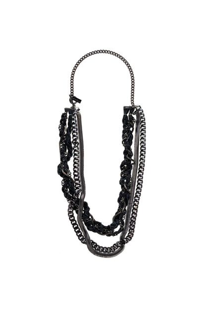 【1/11 10:00(JTS) Release】LEA/BR/BKNI BRAIDED NECKLACE