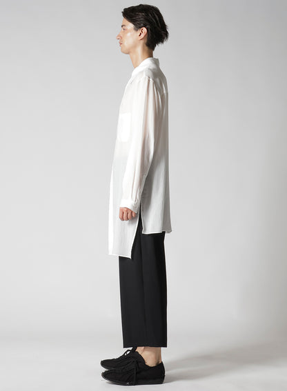 60 CELLULOSE LOAN UNBALANCED COLLAR BLOUSE