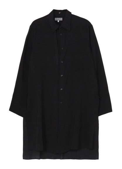 80 MODAL LOAN ASYMMETRY COLLAR BLOUSE