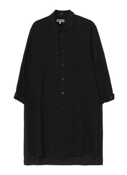 80 MODAL LOAN ASYMMETRY COLLAR BLOUSE