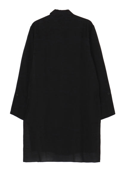 80 MODAL LOAN ASYMMETRY COLLAR BLOUSE