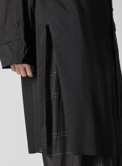 80 MODAL LOAN ASYMMETRY COLLAR BLOUSE