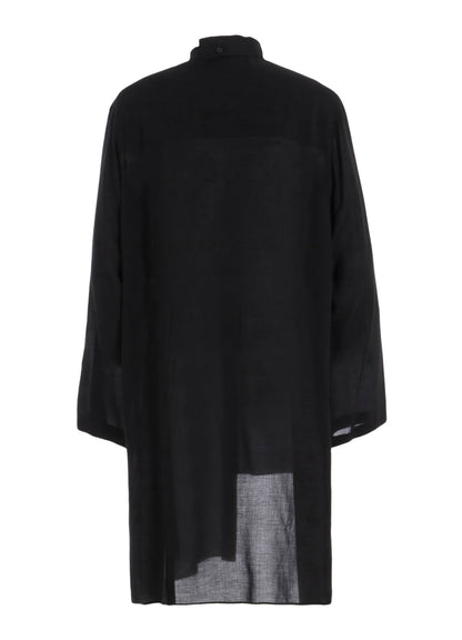 80 MODAL LOAN ASYMMETRY STAND BLOUSE
