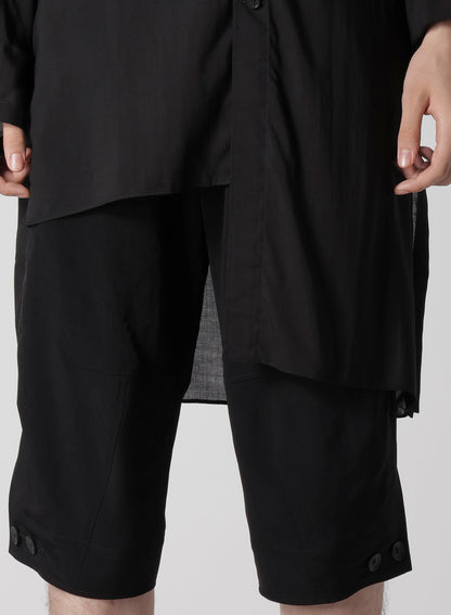 80 MODAL LOAN ASYMMETRY STAND BLOUSE