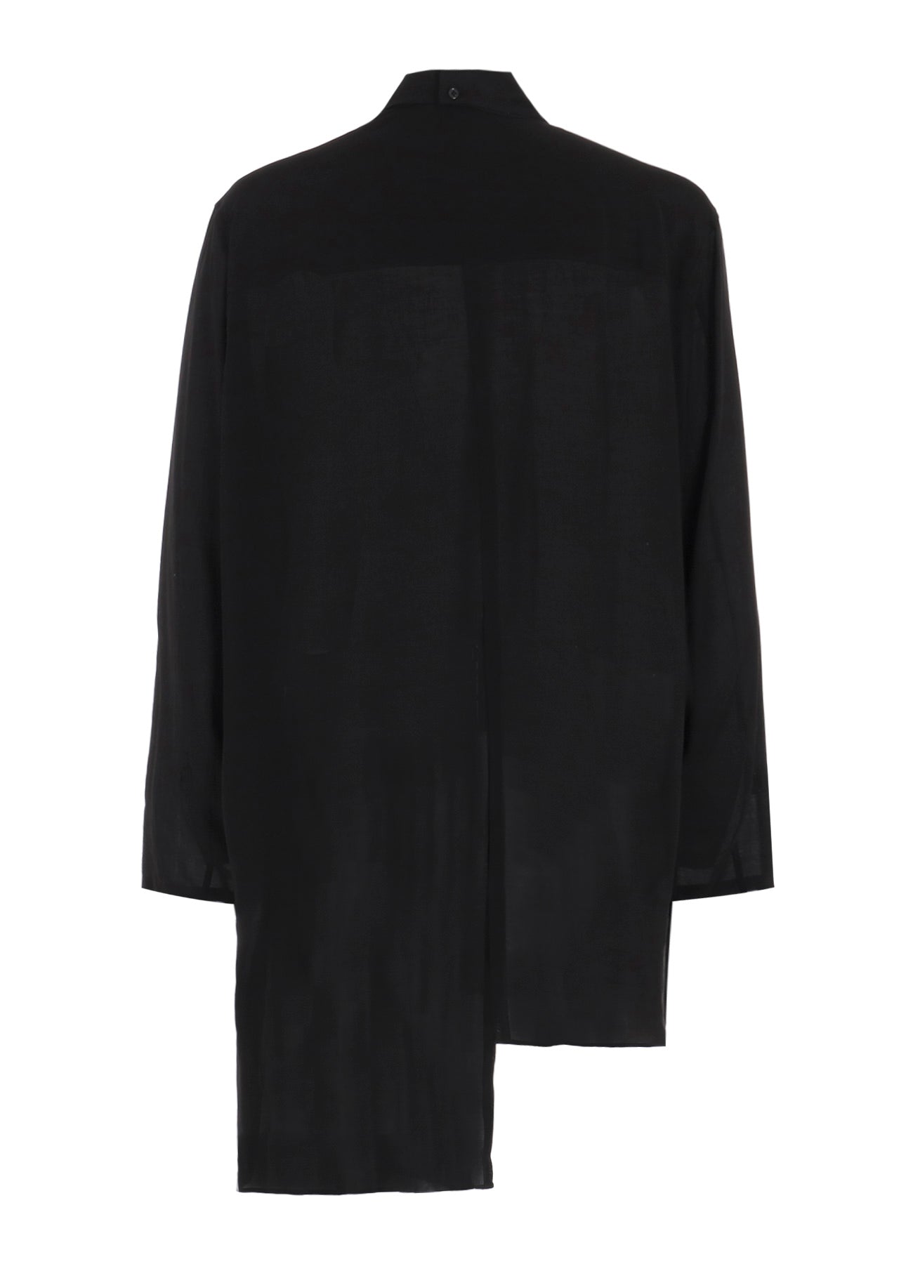 80 MODAL LOAN DOUBLE LAYER TAB COLLAR BLOUSE
